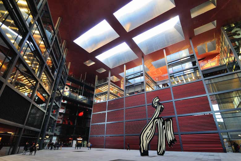 Interior do Museu Reina Sofía