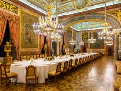 Sala de jantar do Palácio Real de Madrid