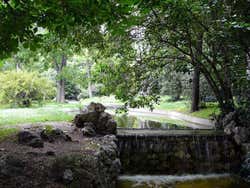 Uma das zonas do Parque El Retiro de Madrid