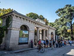 Entrada do Jardim Botânico de Madrid