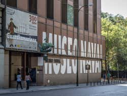 Entrada do Museu Naval de Madrid