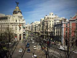 Edifício Metrópolis da Gran Vía de Madrid