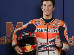 Marc Márquez representado no Museu de Cera de Madrid