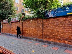 Muro exterior do museu Sorolla de Madrid