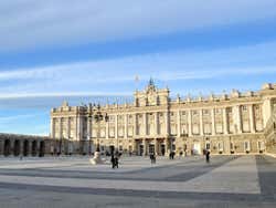 Pátio do Palácio Real de Madrid