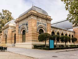 Palácio de Velázquez, no Parque del Retiro de Madrid