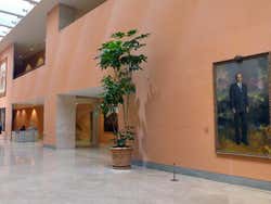 Hall do Museu Thyssen de Madrid