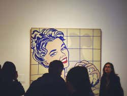 Mulher na banheira, obra de Lichtenstein